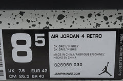 Jordan Air Jordan 4 Retro Oreo Basketball Sneakers