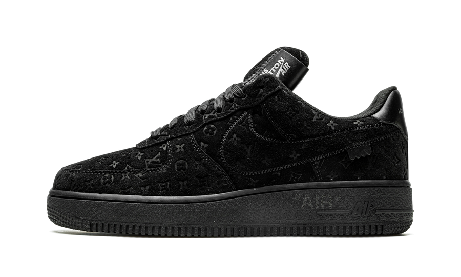 Louis Vuitton Air Force 1 Low "Virgil Abloh - BLACK/BLACK" 1A9VD6