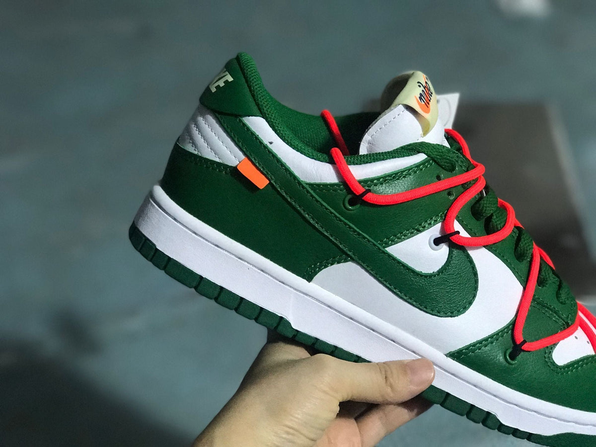 Nike Dunk Low White Pine Green Sneakers CT0856-100