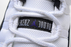 Air Jordan 11 Low White Black Basketball Sneakers