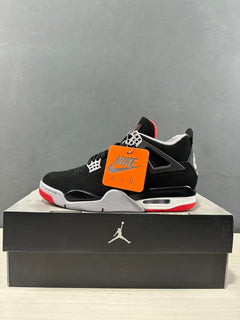 Jordan Air Jordan 4 Retro Bred Black Red Sneakers IX8180-001