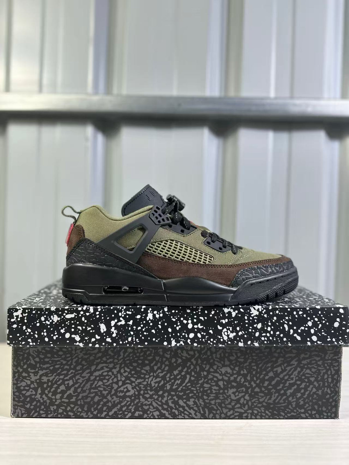 Jordan Spizike Low Sneakers Green/Black IH1782-200