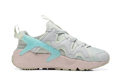 Nike Air Huarache Light Grey Pink Aqua Sneakers