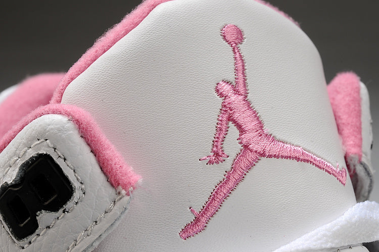 Jordan Air Jordan 3 High-Top Sneakers White Pink