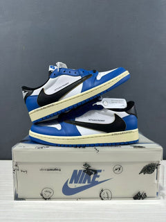 Jordan 1 Low Travis Scott Fragment Blue White DM7866-141