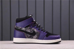 Jordan 1 Zoom Air CMFT Bayou Boys Black Purple DC2133-500