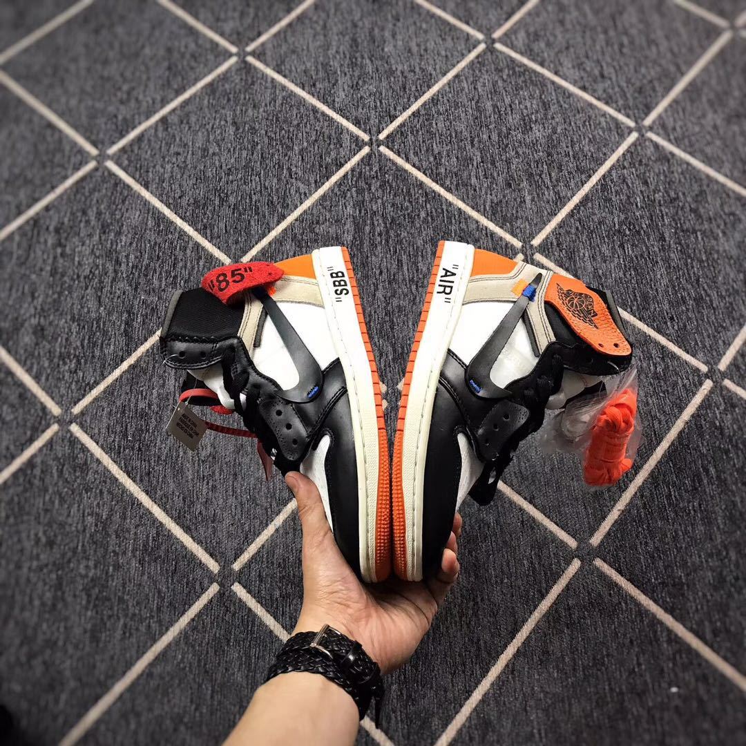 Air Jordan 1 Off-White Shattered Backboard Sneakers