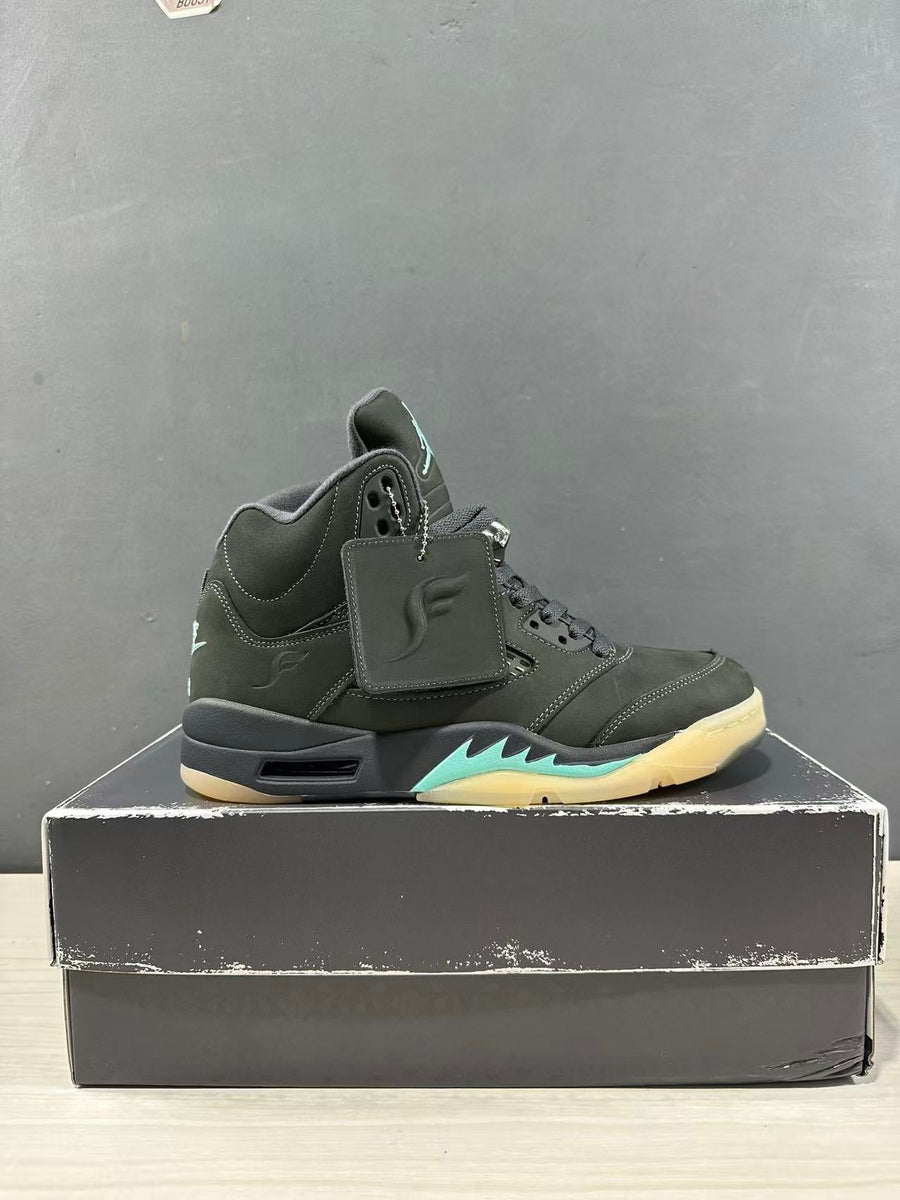 Jordan Air Jordan 5 Aqua Black Sneakers IU0734-001