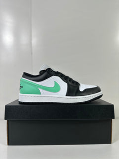 Jordan Air Jordan 1 Low White Green Black Sneakers 553558-131