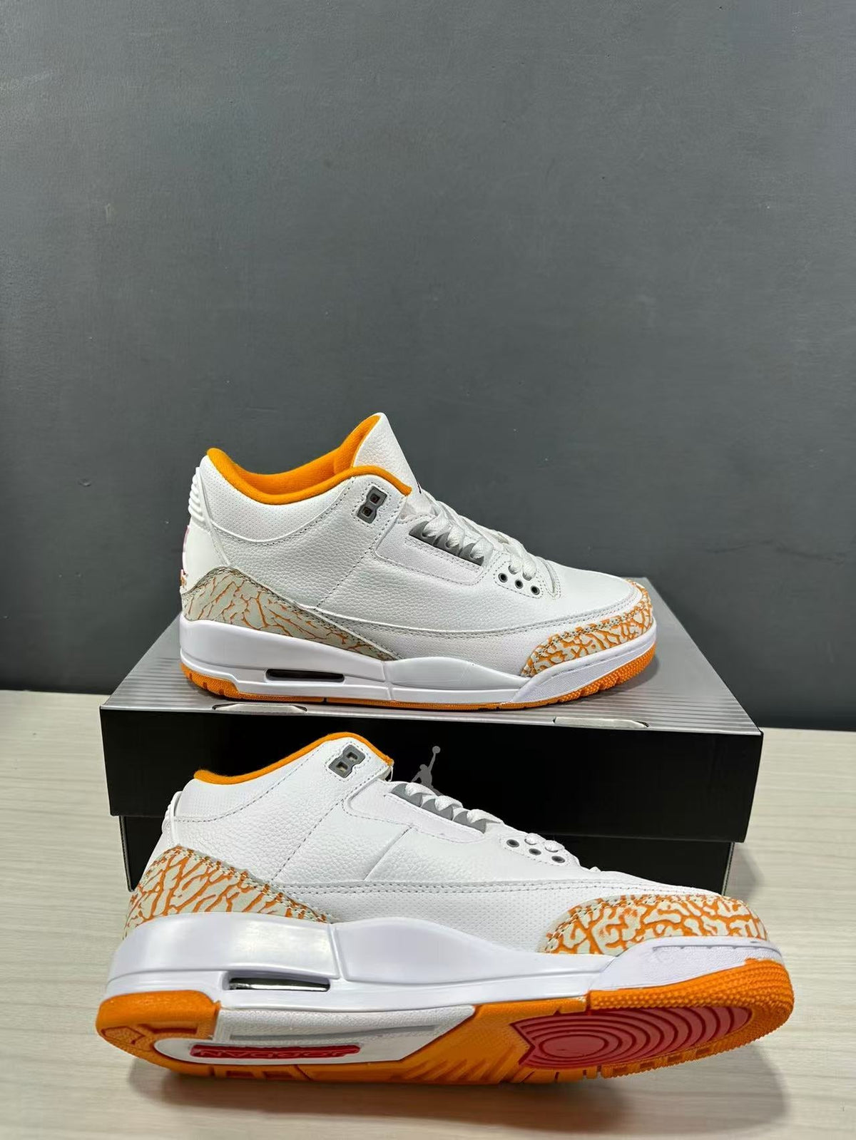 Jordan Air Jordan 3 Retro White Orange Peel Sneakers CK9246-101