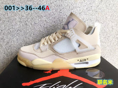 Jordan 4 Retro Off-White Sail Sneakers