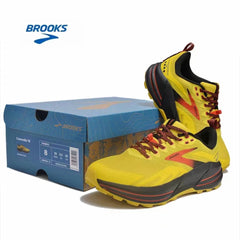 Brooks Cascadia 16 Trail Running Shoes in Yellow
