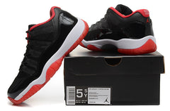 Jordan Air Jordan 11 Retro Low Black Red Sneakers