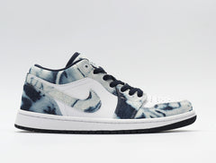 Nike Dunk Low Washed Denim Sneakers Blue CZ8455-100
