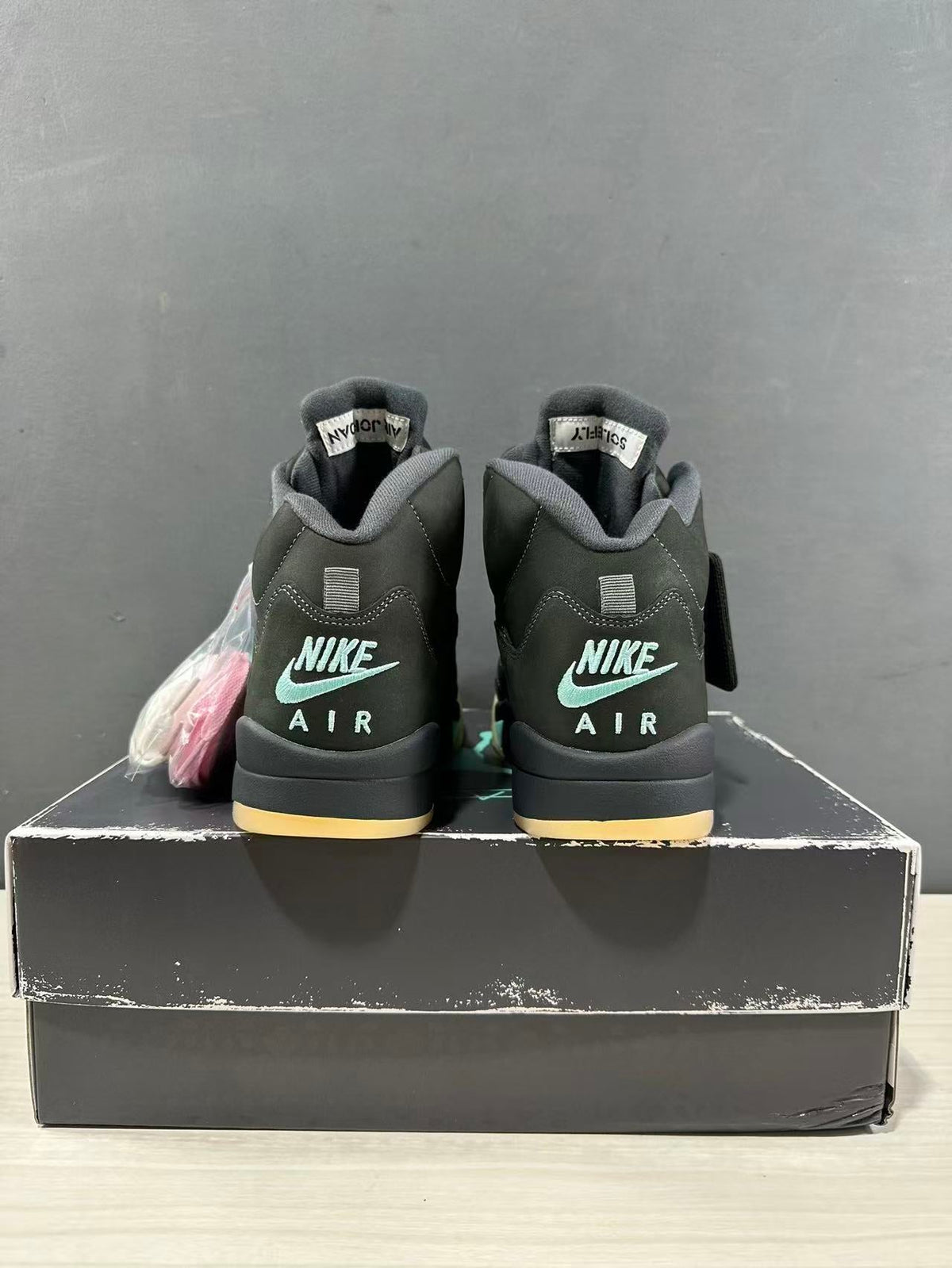 Jordan Air Jordan 5 Aqua Black Sneakers IU0734-001