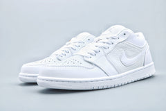 Jordan 1 Low White Sneakers 11136