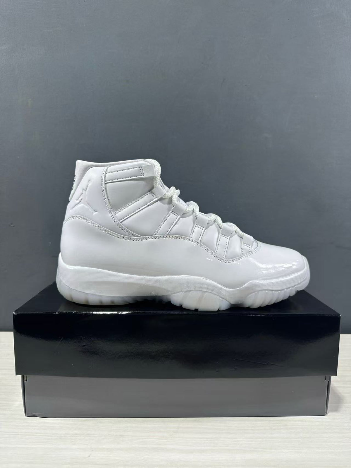 Jordan Air Jordan 11 Retro All-White High-Top Sneakers