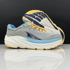 ALTRA Via Olympus Road Running Shoes, Gray Blue Yellow