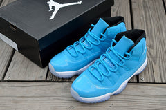 Air Jordan 11 High Sneakers in Blue and White