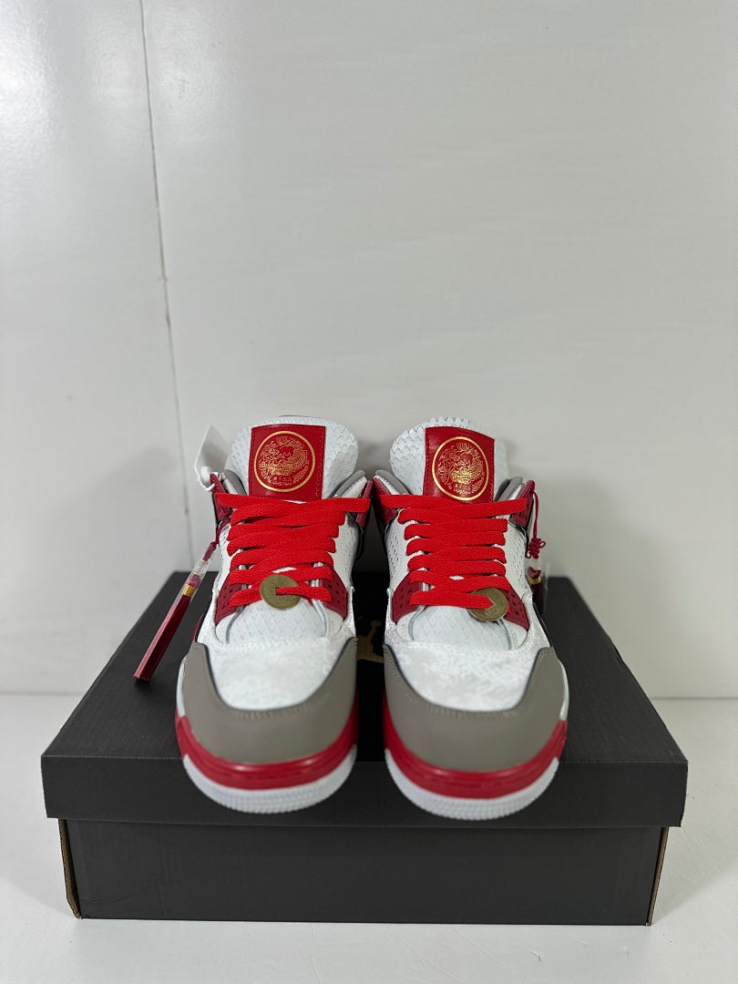 Jordan Dub Zero Red White Gray Basketball Sneakers 311046-160