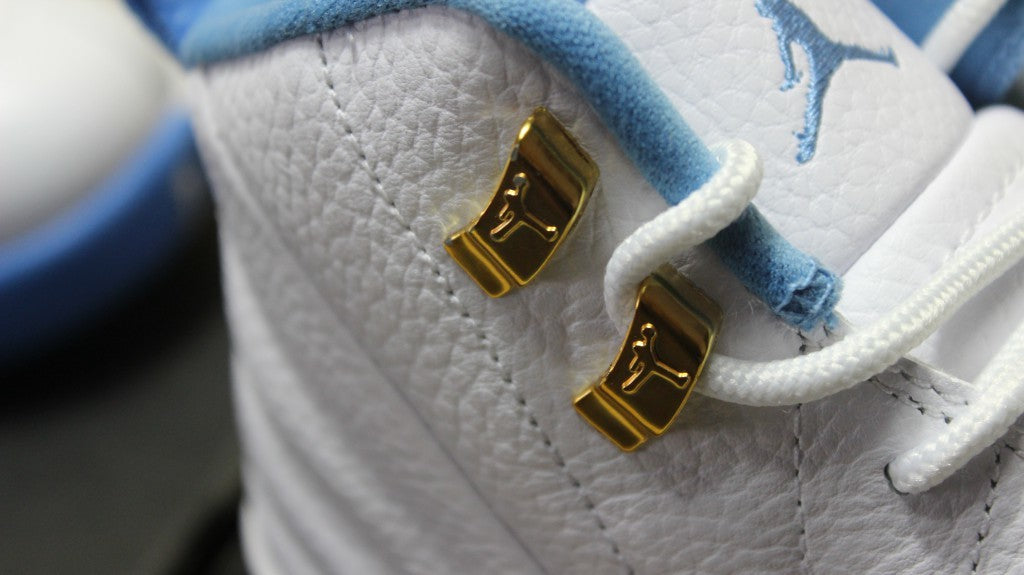 Air Jordan 12 University Blue High-Top Sneakers 510815-127