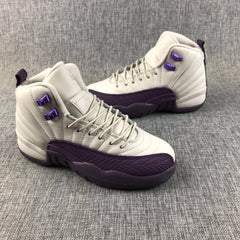 Jordan Air Jordan 12 White Purple Sneakers 510815-001