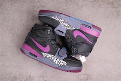 Jordan Legacy 312 Grey Purple Sneakers AV3922-005