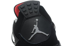 Jordan 4 Retro Black/Red Basketball Shoes