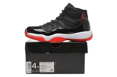 Air Jordan 11 Retro High Black Red Basketball Sneakers