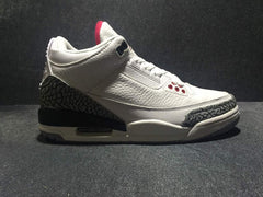 Jordan Air Jordan 3 White Cement High-Top Sneakers