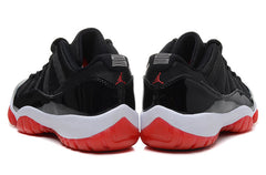 Jordan Air Jordan 11 Retro Low Black and Red Sneakers