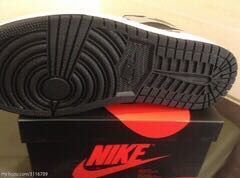 Jordan 1 High Grey Black Sneakers