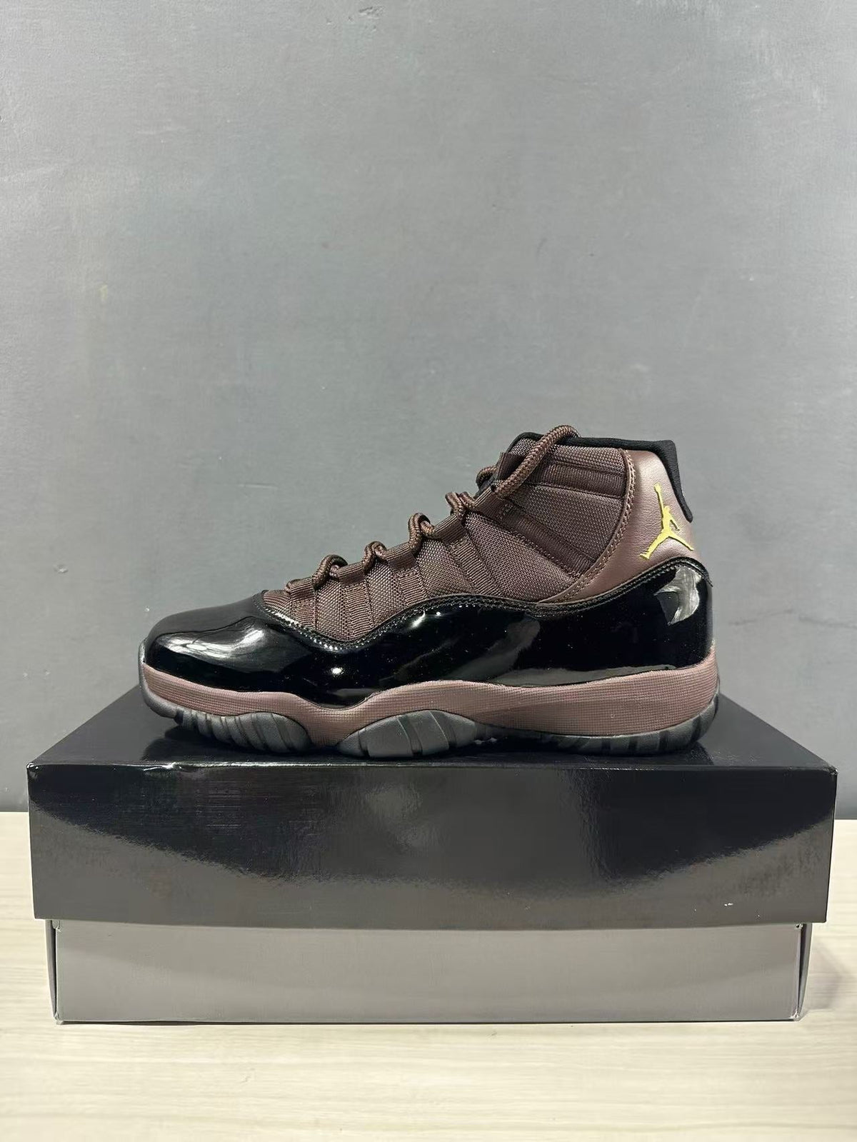 Jordan Air Jordan 11 Retro Black Bronze High-Top Sneakers