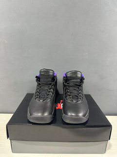 Jordan Air Jordan 10 High-Top Sneakers Black Purple 130209-051