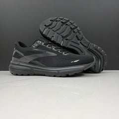 Brooks Ghost 15 Running Shoes, Black and Gray