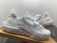 Nike React Element 87 White Grid Sneakers