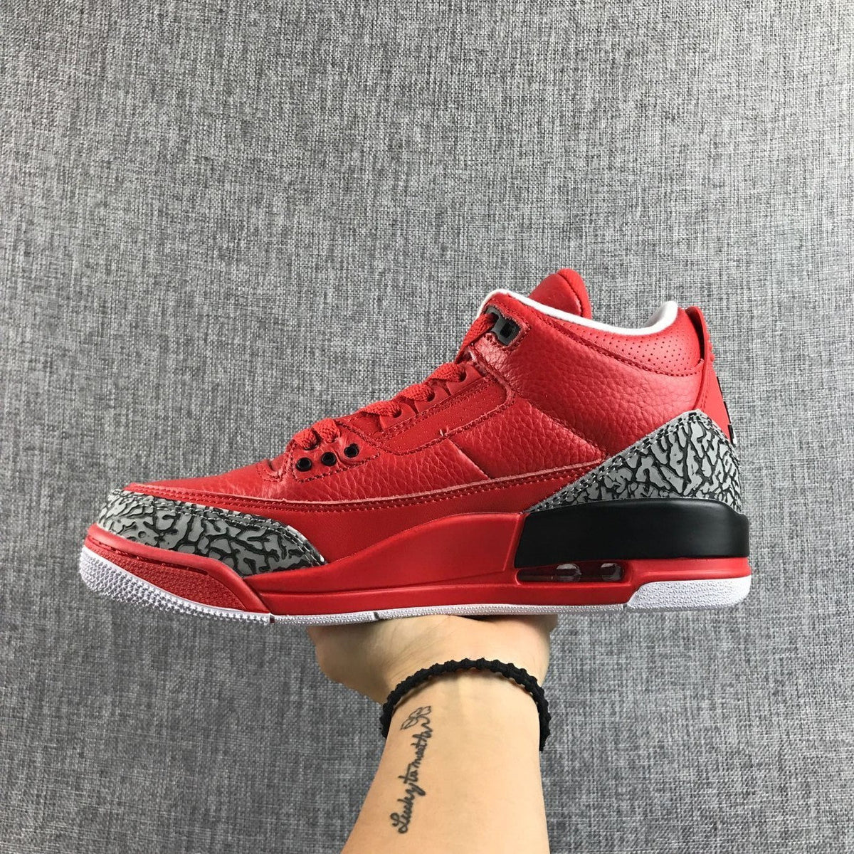 Jordan Air Jordan 3 Retro OG Red High-Top Sneakers