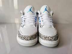 Jordan Air Jordan 3 Retro White Blue Sneakers