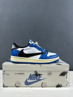 Jordan 1 Low Travis Scott Fragment Blue White DM7866-141