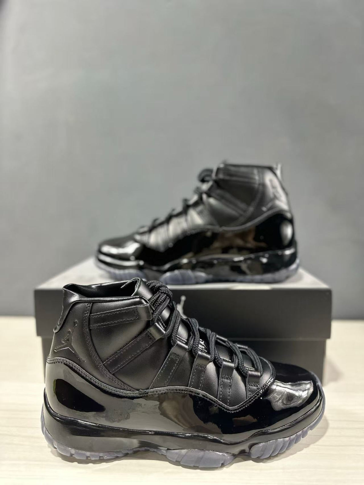 Comme des Garçons × Jordan Air Jordan 11 Black Sneakers