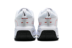 Nike Air Max White and Red Running Sneakers