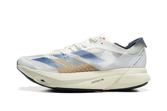 Adidas Adizero Adios Pro 3 Running Shoes, White Blue