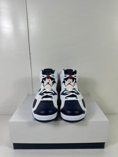 Jordan Air Jordan 6 Retro Olympic London Sneakers White Navy CT8529-164