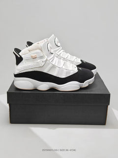 Jordan 8 Sneakers White Black Pink