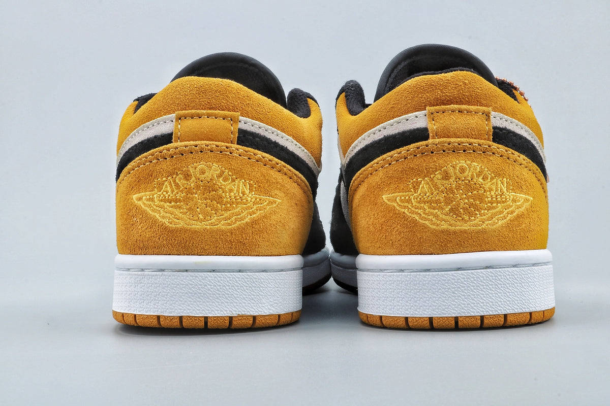 Jordan 1 Low Yellow Toe Sneakers