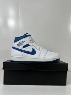 Jordan Air Jordan 1 Mid White Blue FN5215-141 Sneakers
