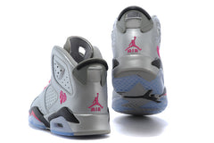 Jordan Air Jordan 6 High-Top Sneakers Pink Gray 543390-009