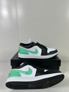 Jordan Air Jordan 1 Low White Green Black Sneakers 553558-131