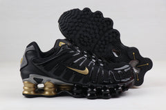 Nike Shox TL Sneakers in Black and Gold