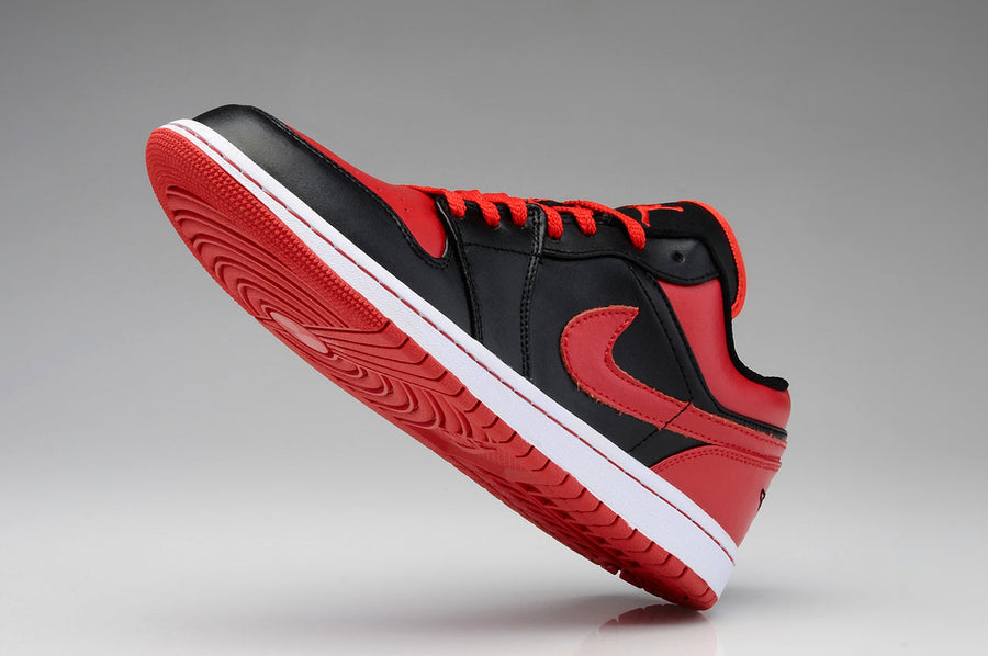 Jordan Air Jordan 1 Low Black Red Sneakers